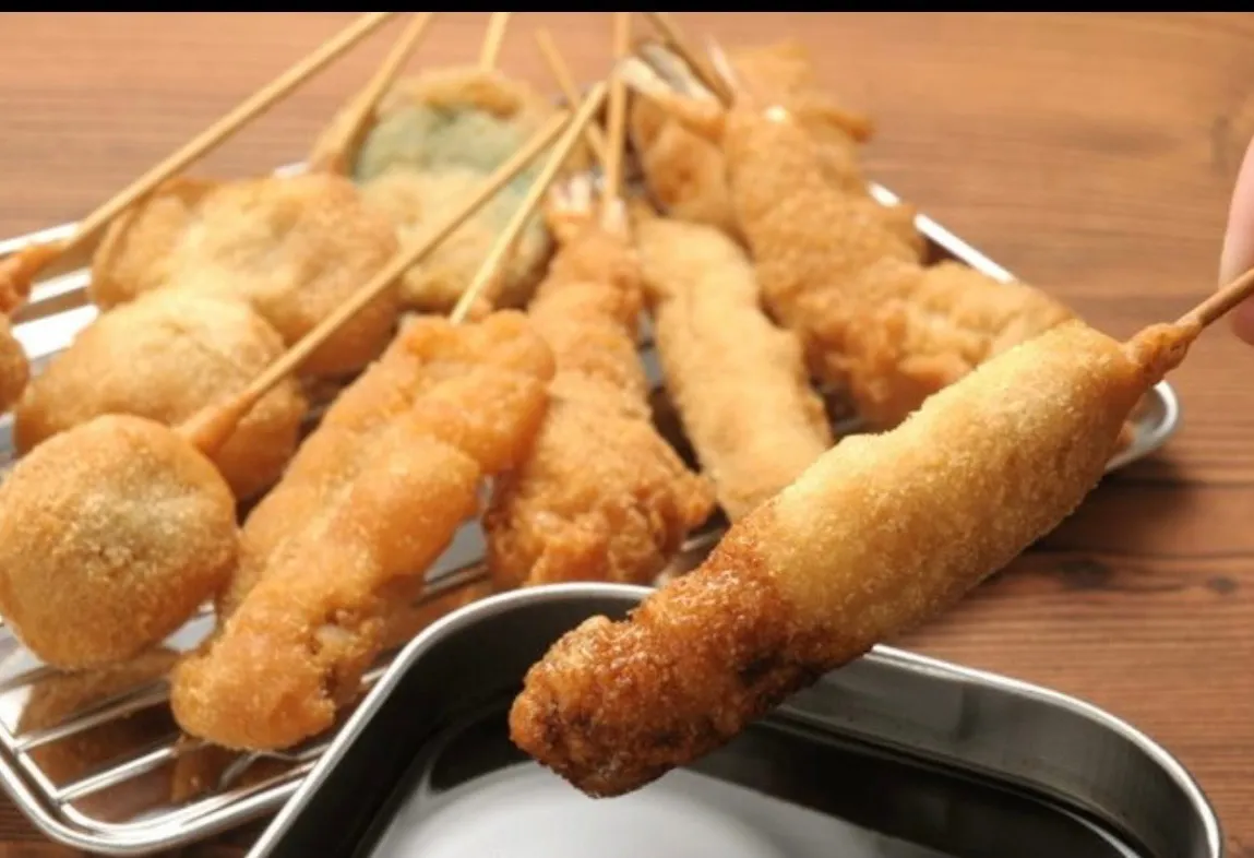 名物!大阪風串カツ❤︎